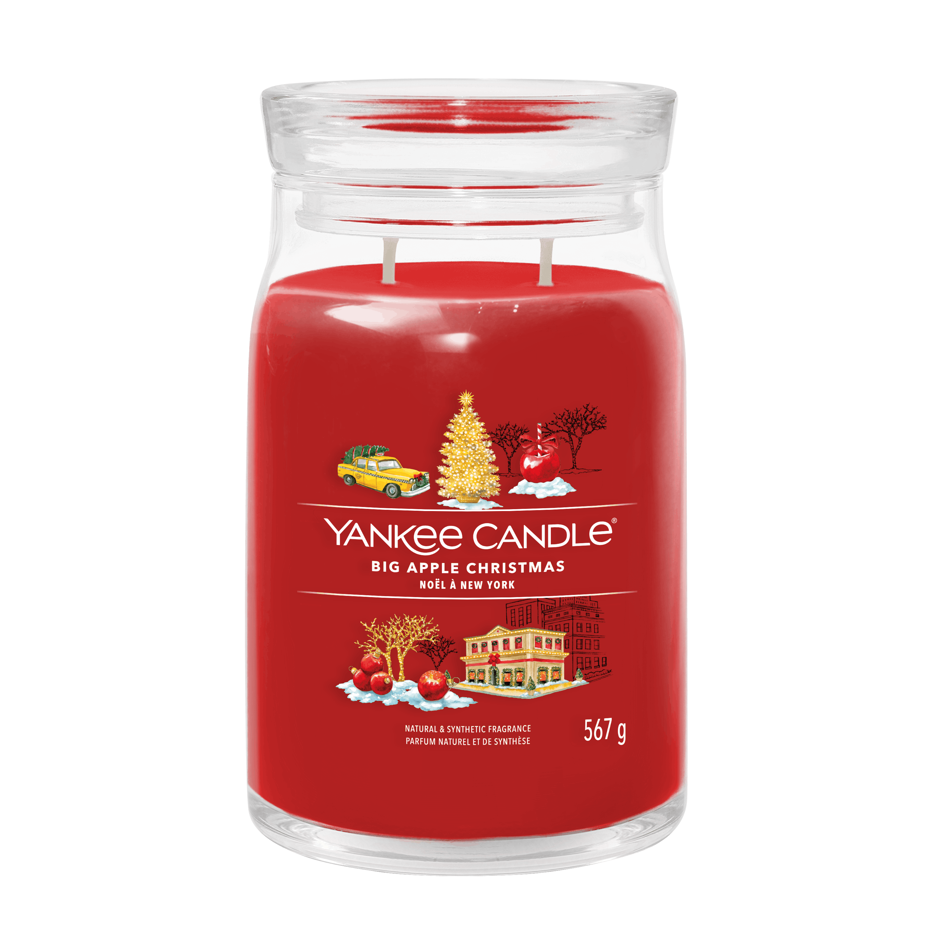 Yankee Candle Signature Large Candle Big Apple Christmas 567 g