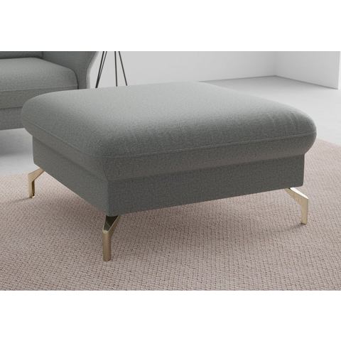 Sit&more Hocker Fashion met binnenvering, met gesatineerde nikkel poten