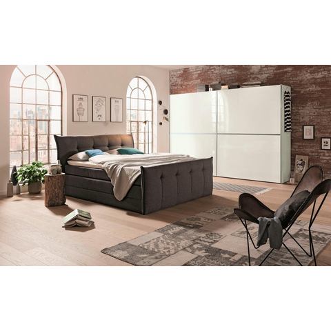 Set one by Musterring Boxspring Florida met bedkist, in 5 ligcomfortvarianten