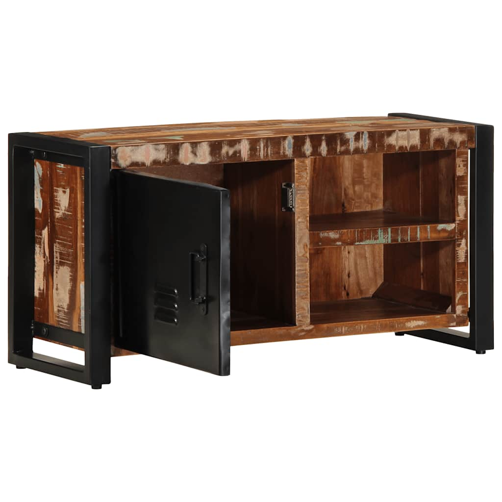 vidaXL Tv-meubel 80x30x40 cm massief hout gerecycled