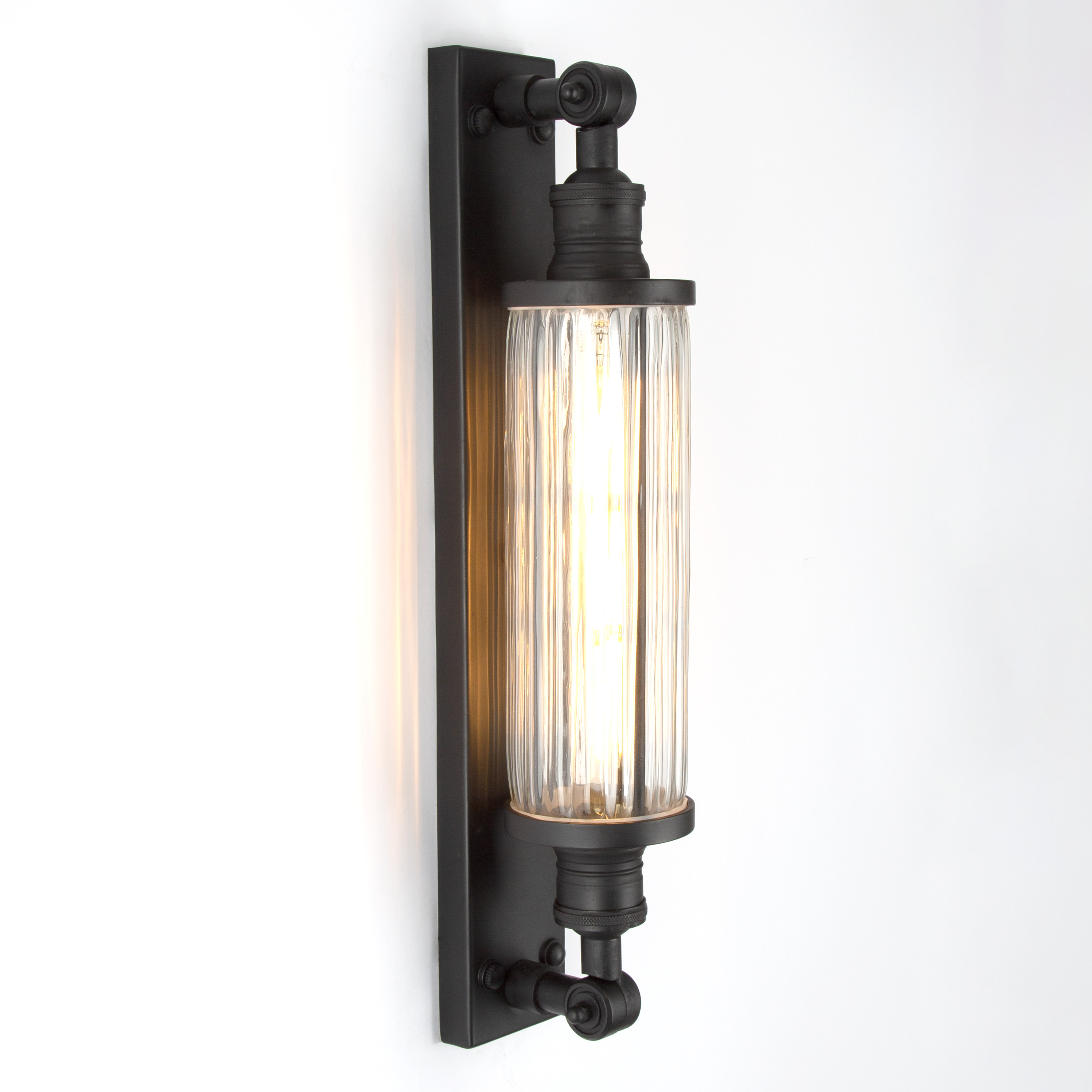 Nostaluce Muurlamp Astor outdoor Antiek Zwart