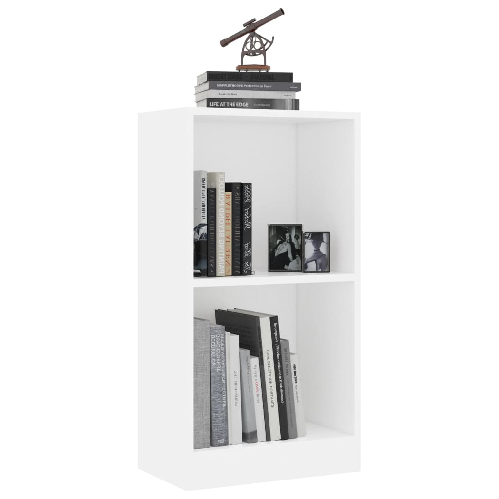 vidaXL Boekenkast 40x24x75 cm bewerkt hout wit