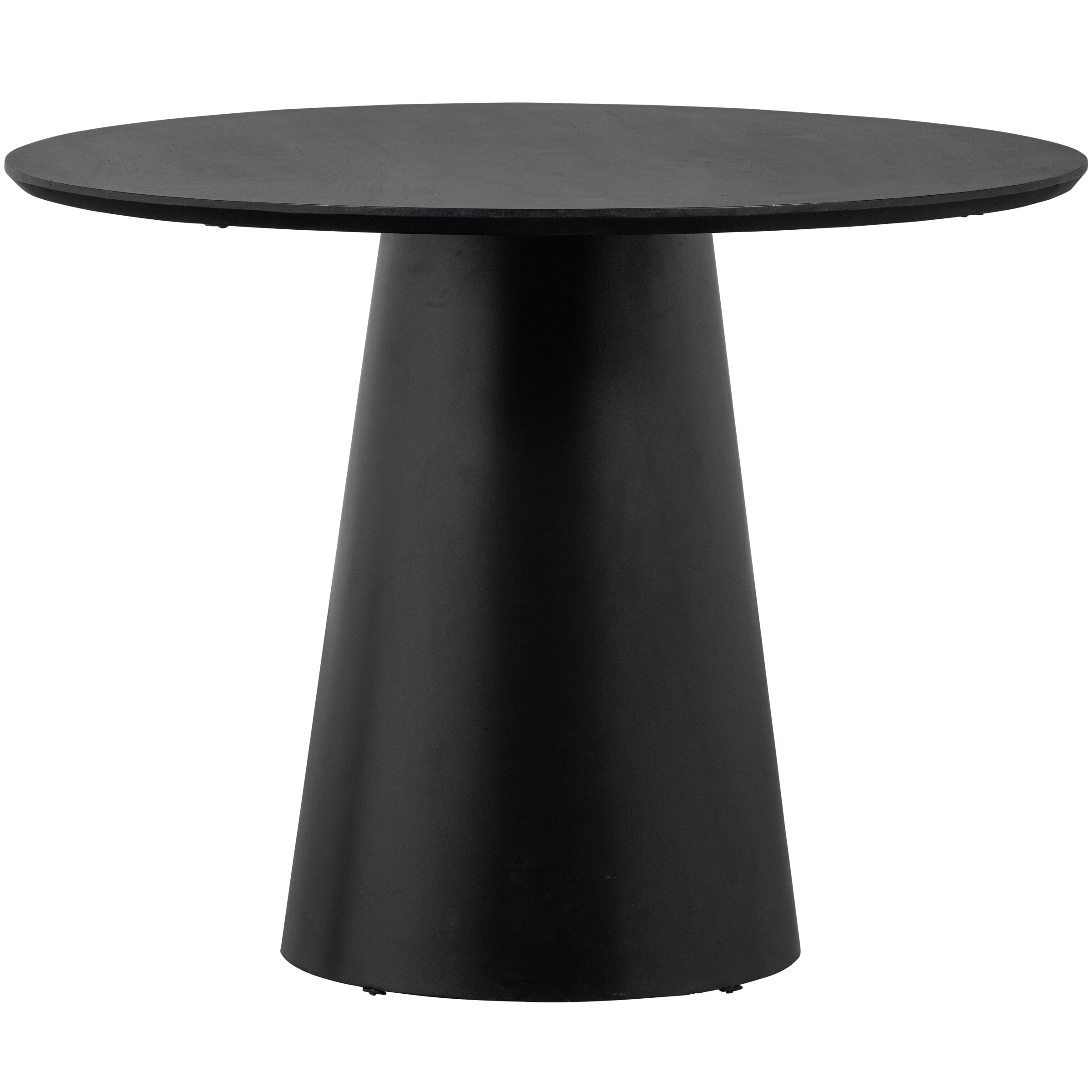 WOOOD Ronde Eettafel Nena 102cm - Zwart