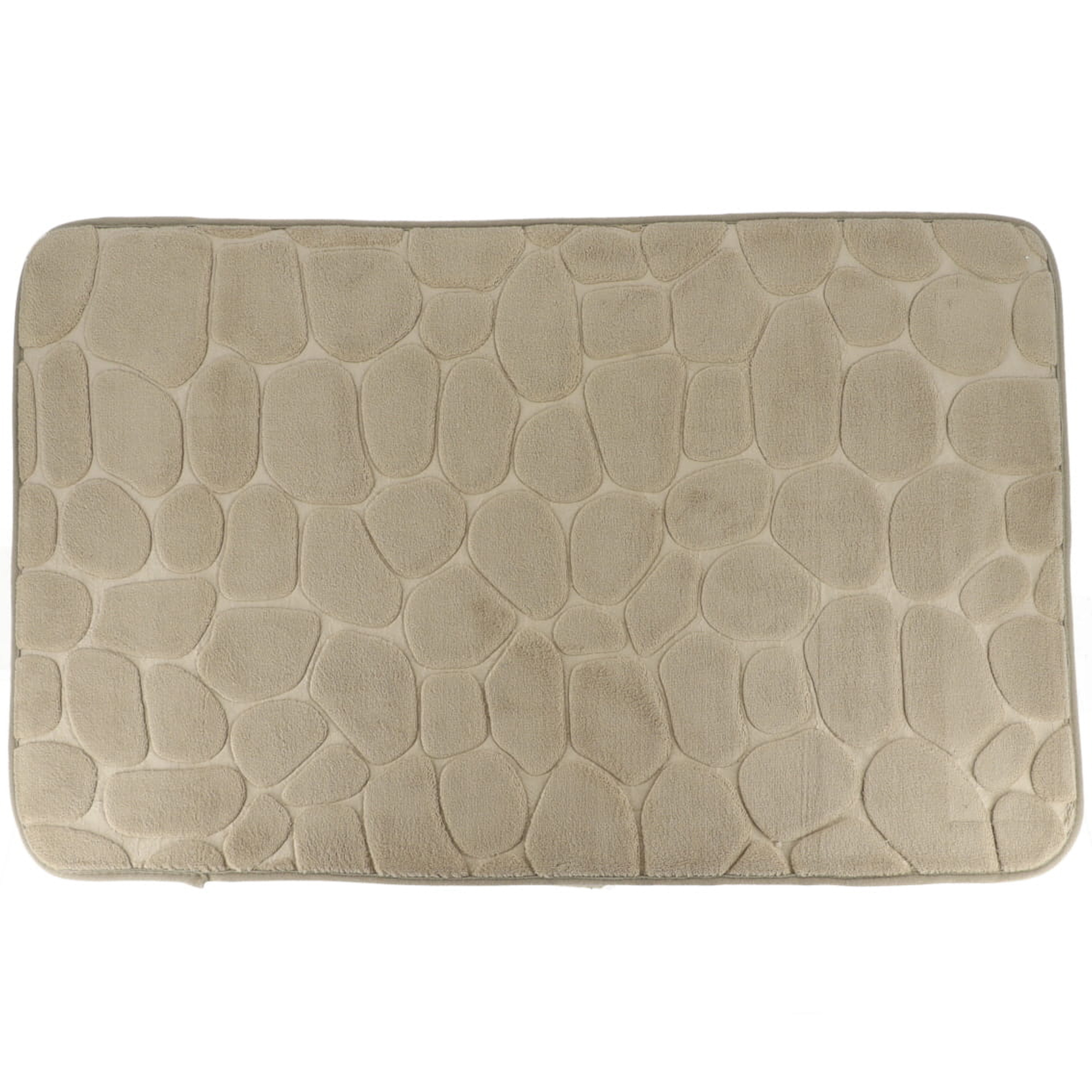 Tendance Badmat mat Pebble - Memory Foam - taupe - 50 x 80 cm -