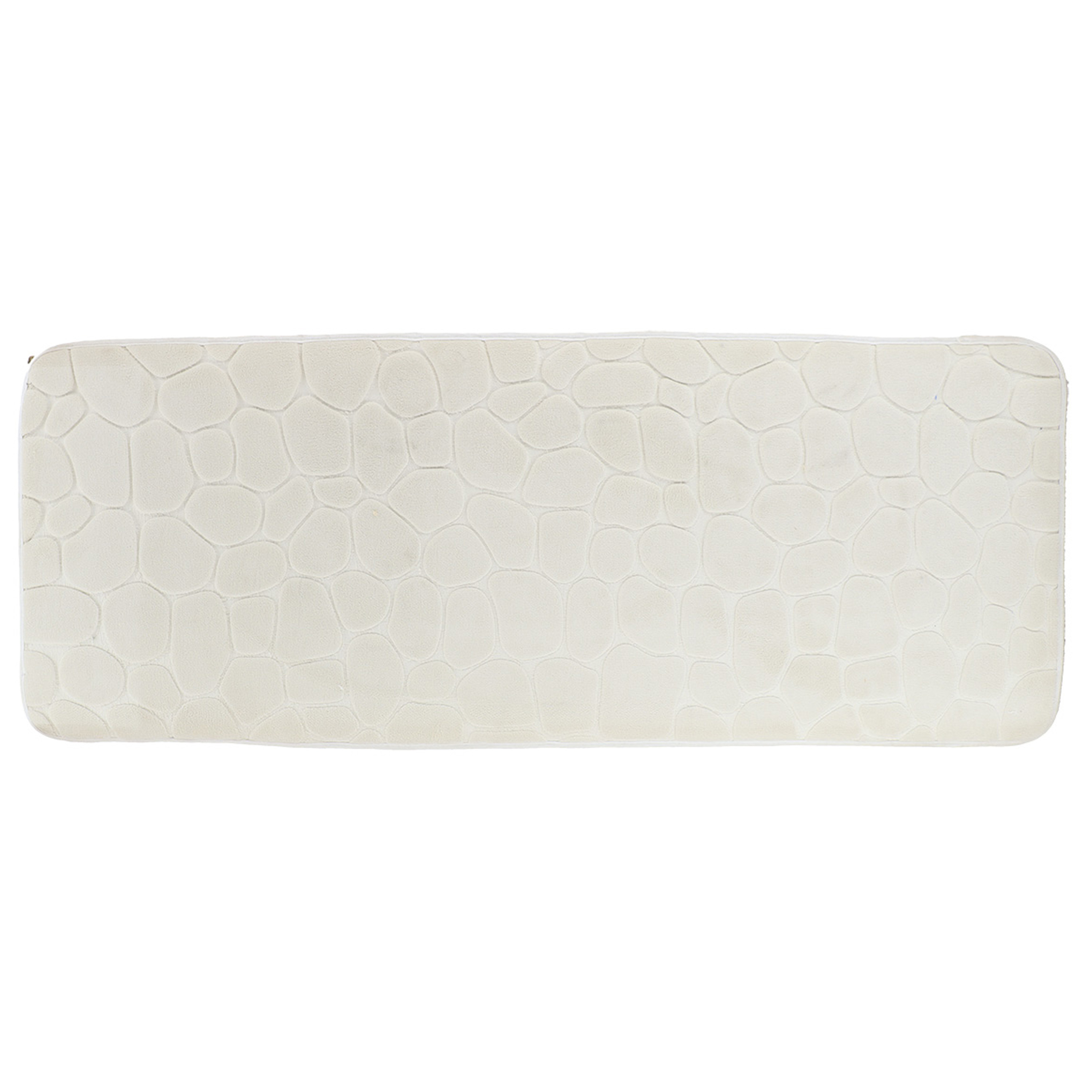 Tendance Badmat Pebble - Memory Foam - extra lang - creme wit -