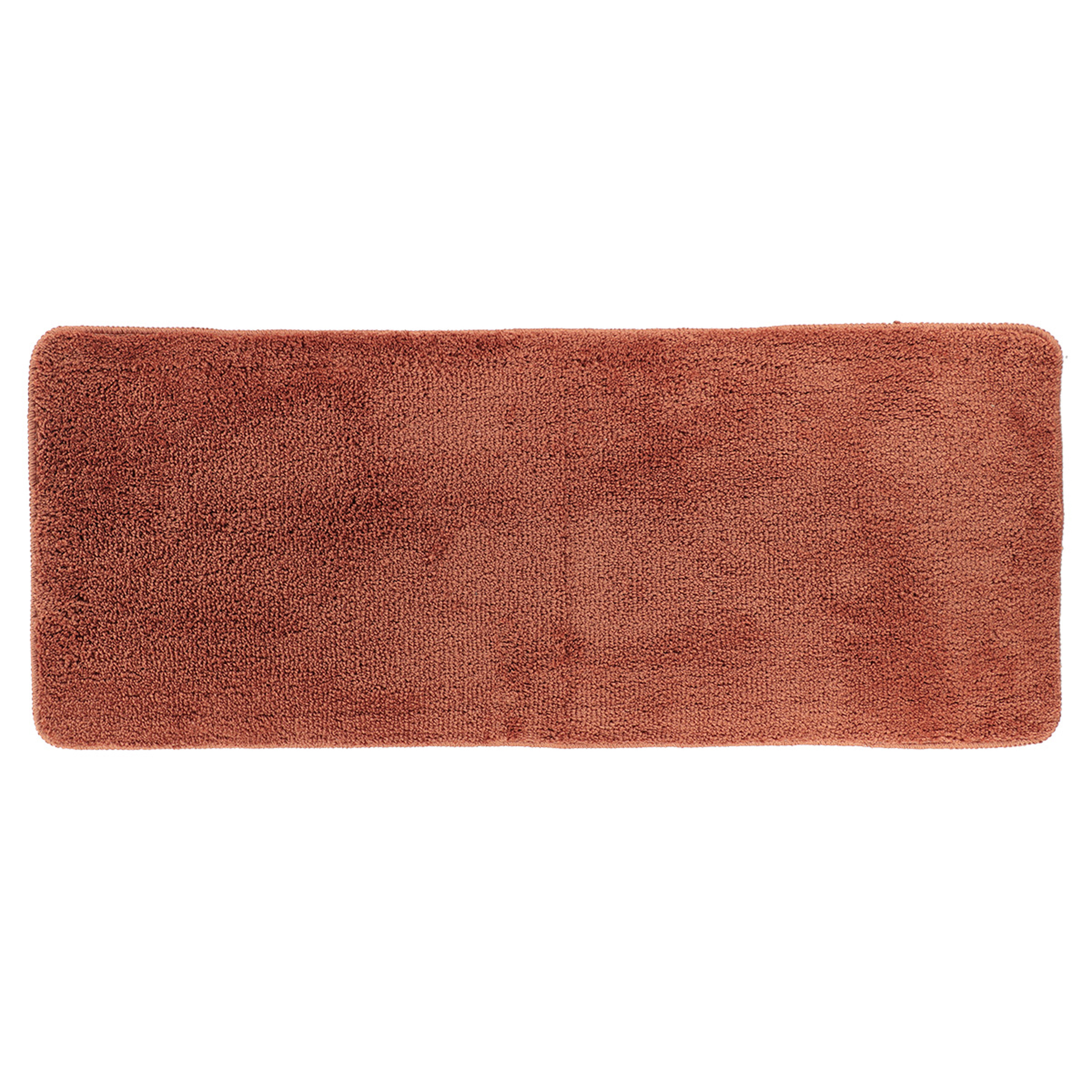 Tendance Badmat Aquarius - microfiber - extra lang - roestbruin -