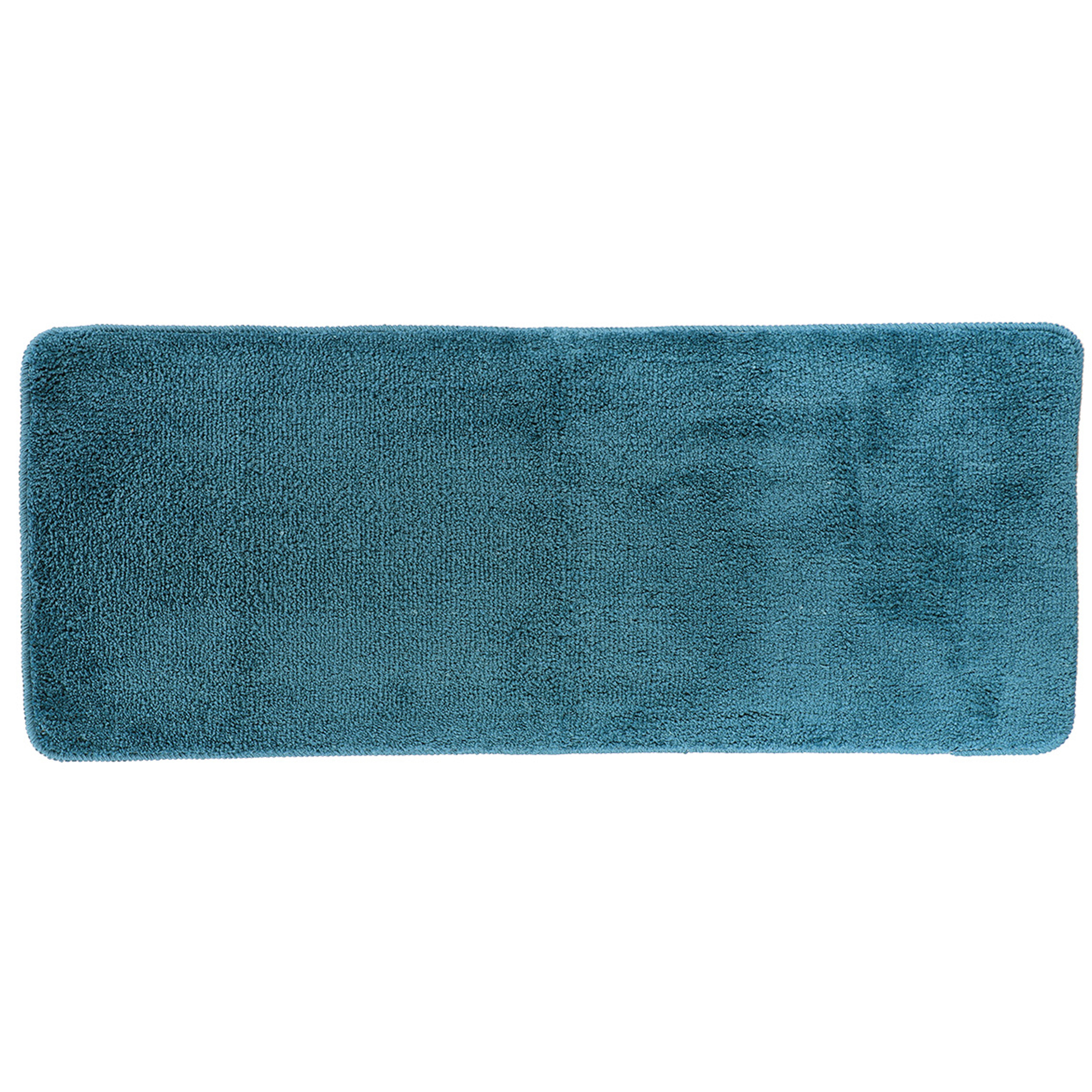 Tendance Badmat Aquarius - microfiber - extra lang - zeeblauw -