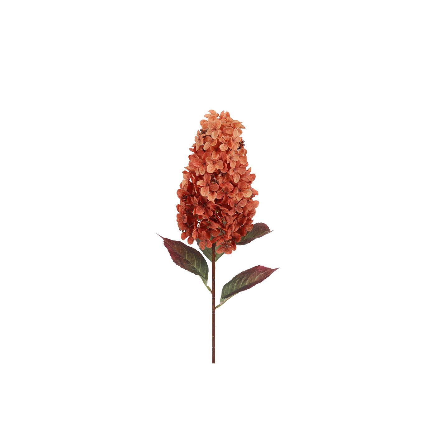 Countryfield Kunstbloem Aletta Paniculata Hydrangea Oranje 14x23x83cm