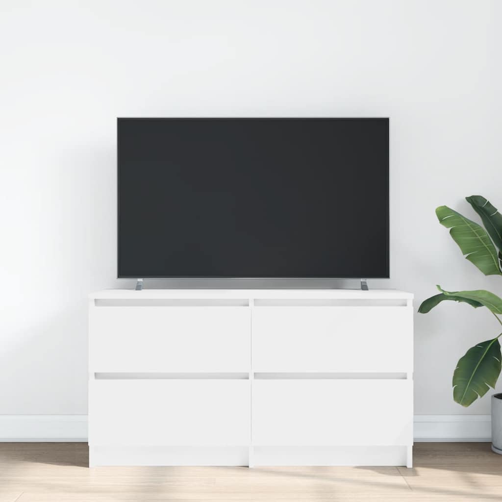 vidaXL Tv-meubel 100x35x54 cm bewerkt hout wit