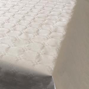 Haza 8x Wit papieren tafellaken/tafelkleed 800 x 118 cm op rol -
