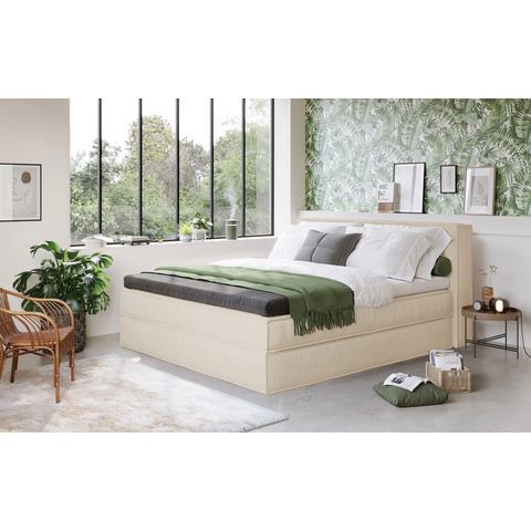 Home affaire Boxspring Sacy Boxbed incl. topmatras, 2 matrassen, hardheden H2, H3 en H4 naar keuze