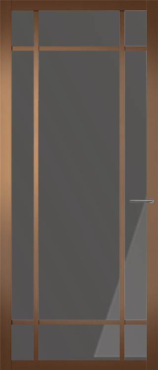 Svedex Binnendeuren NDB907 Metallic Brons Rookglas | Afgelakt met Svedex Superlak | Deurengigant.nl
