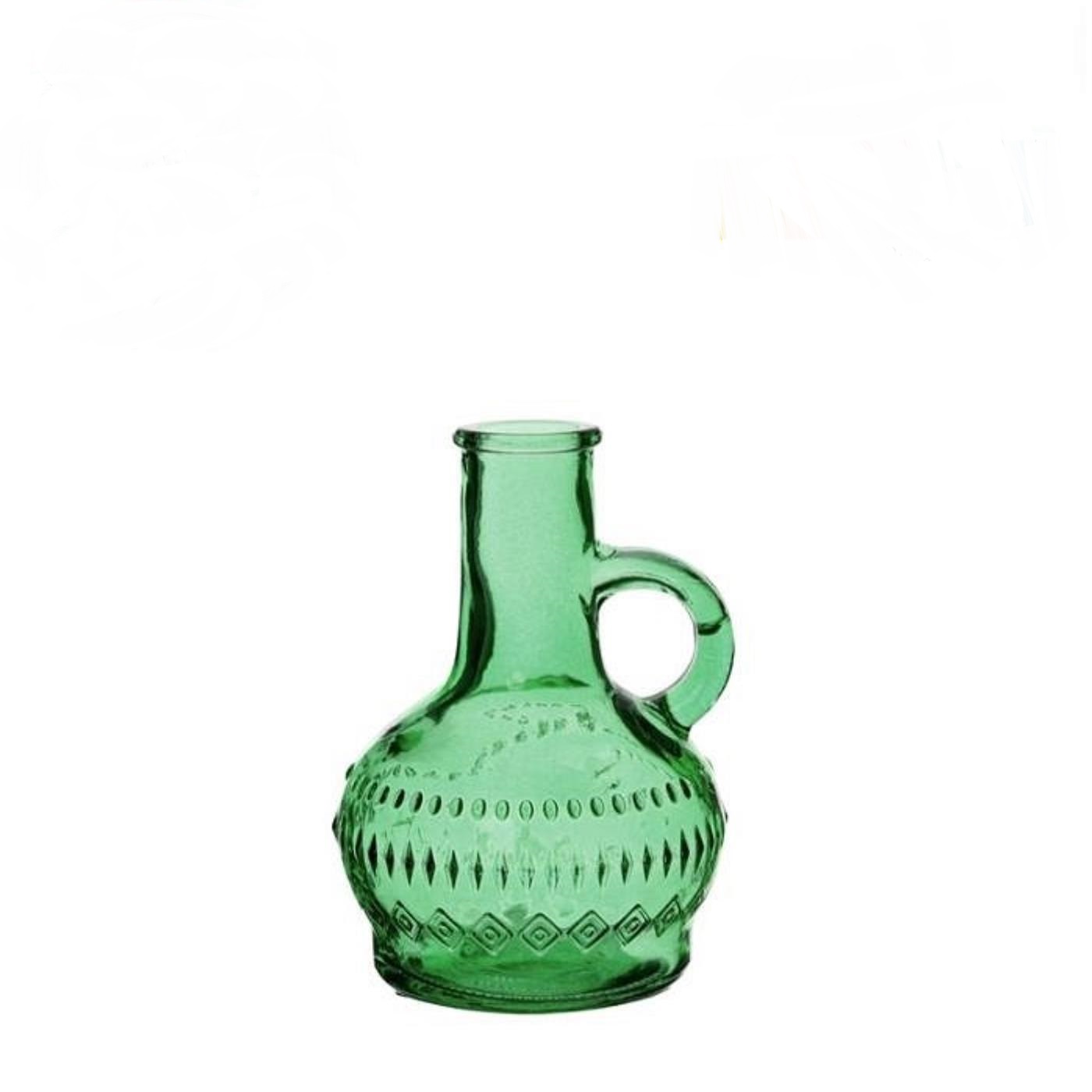 Merkloos Flesvaas Lille Groen Ø7xH10cm