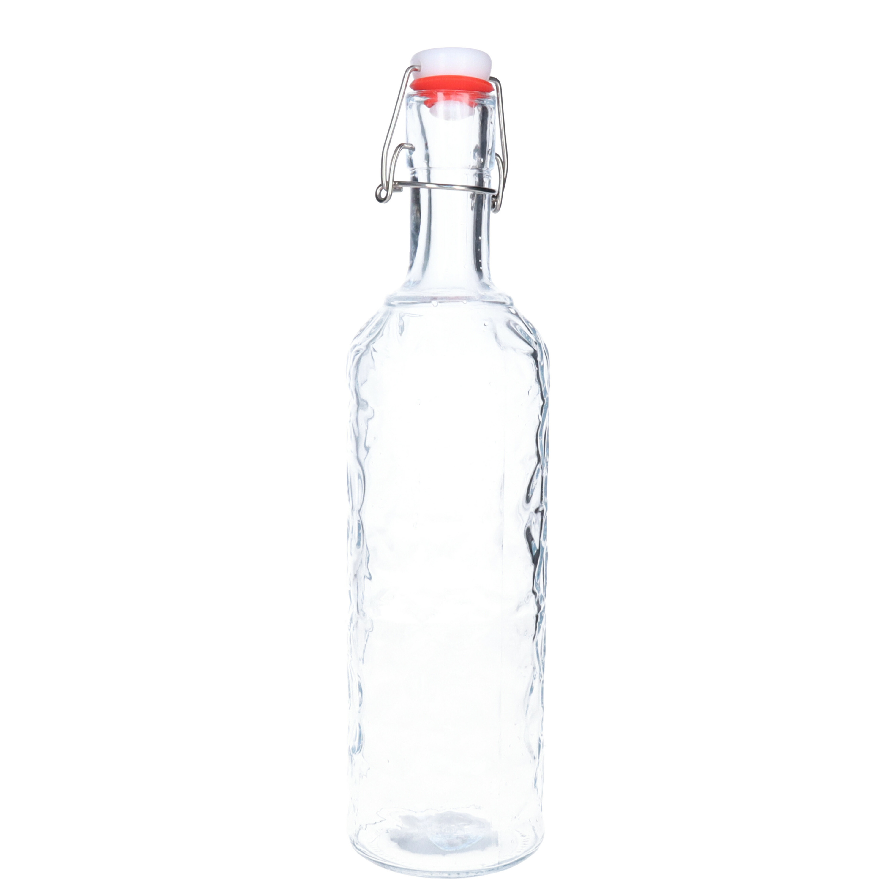 Alessandro Beugelfles/weckfles - glas - transparant - luchtdicht - 1,1 liter -