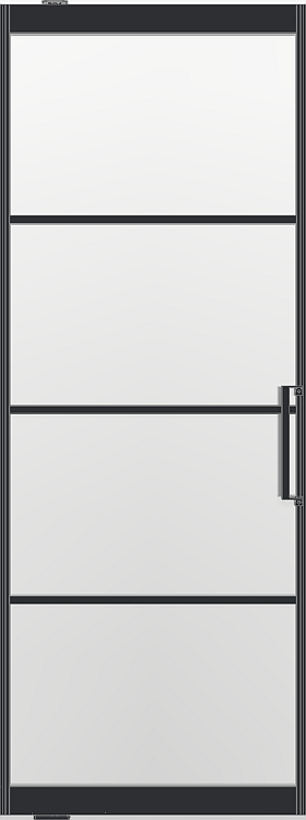 Moodplus Binnendeuren Metalen Taatsdeur Zwart | FSC gecertificeerd | Deurengigant.nl