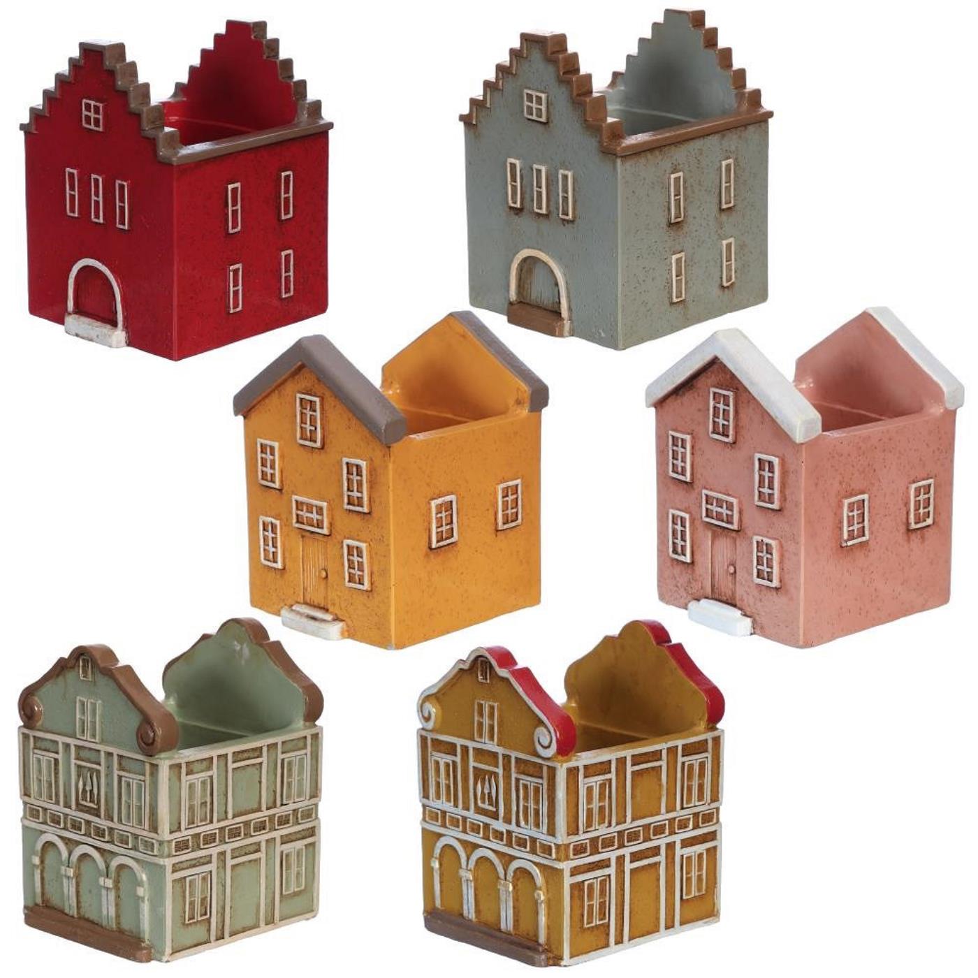 Ideas 4 seasons Gekleurd Huisje Curacao - 8,6x8x10,5 Cm (6 Assorti)
Voeg Wat Kleur En Charme