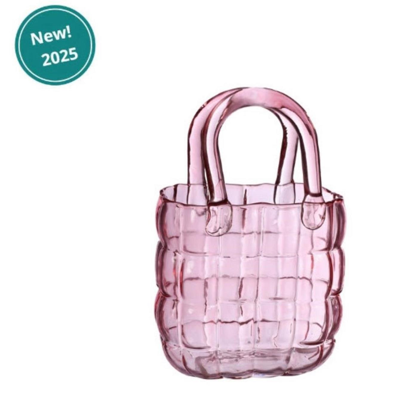 Ideas 4 seasons Handtas Vaas Marais Roze - 14x9,5x22 Cm
Geef Je Interieur Een Elegante En