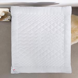 Swiss Night 7-Zone Soft Massage Topper - 160x200 cm met 100% gesilliconiseerd polyester Kern - Van  - Comfort: Zacht - 