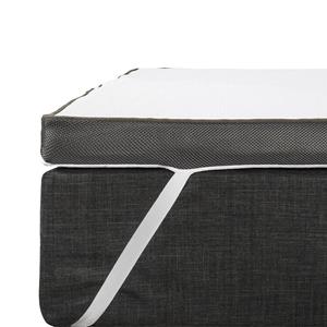 Dreamhouse Twin Motion Toppermatras - Hybrid Gel - 90x200 cm met Koudschuim & Hybrid Gel Kern - Van  - Comfort: Medium, stevig - 