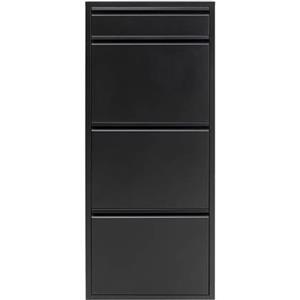 Kare Design Caruso Schoenenkast 3+1 laden zwart