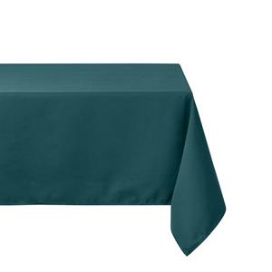 Stof Textiles Tafelkleed - 145 x 200 cm - petrol blauw - Tafellaken -