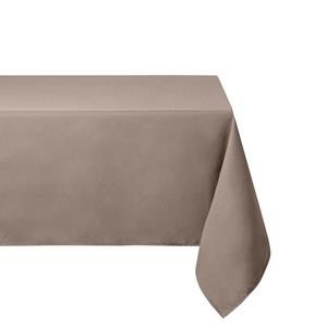 Stof Textiles Tafelkleed - 145 x 200 cm - taupe - Tafellaken -