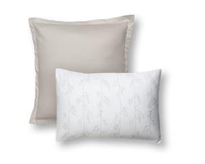 Emma Satijnen Kussenslopen 50x70 cm  Beige Bloemboom&Beige