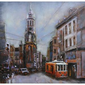 Countrylifestyle Gave Special 3D art Stad met Kerktoren
