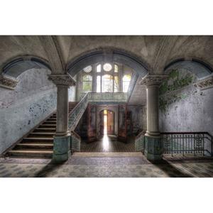 Countrylifestyle Glasschilderij Verlaten ingang 489
