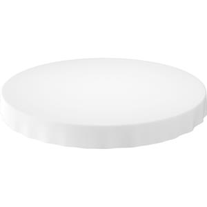 Duni Tafelkleed rond - 180 cm - wit - wegwerp - papier als linnen -