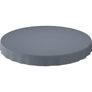 Duni Tafelkleed rond - 180cm - antraciet - wegwerp - papier als linnen -