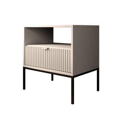 Meubella Nachtkastje Navil - Beige