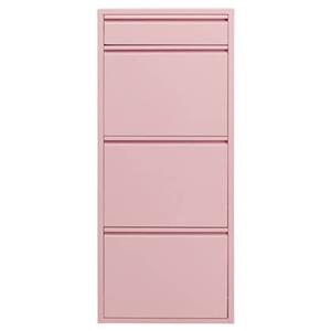 Kare Design Caruso Schoenenkast 3+1 laden roze
