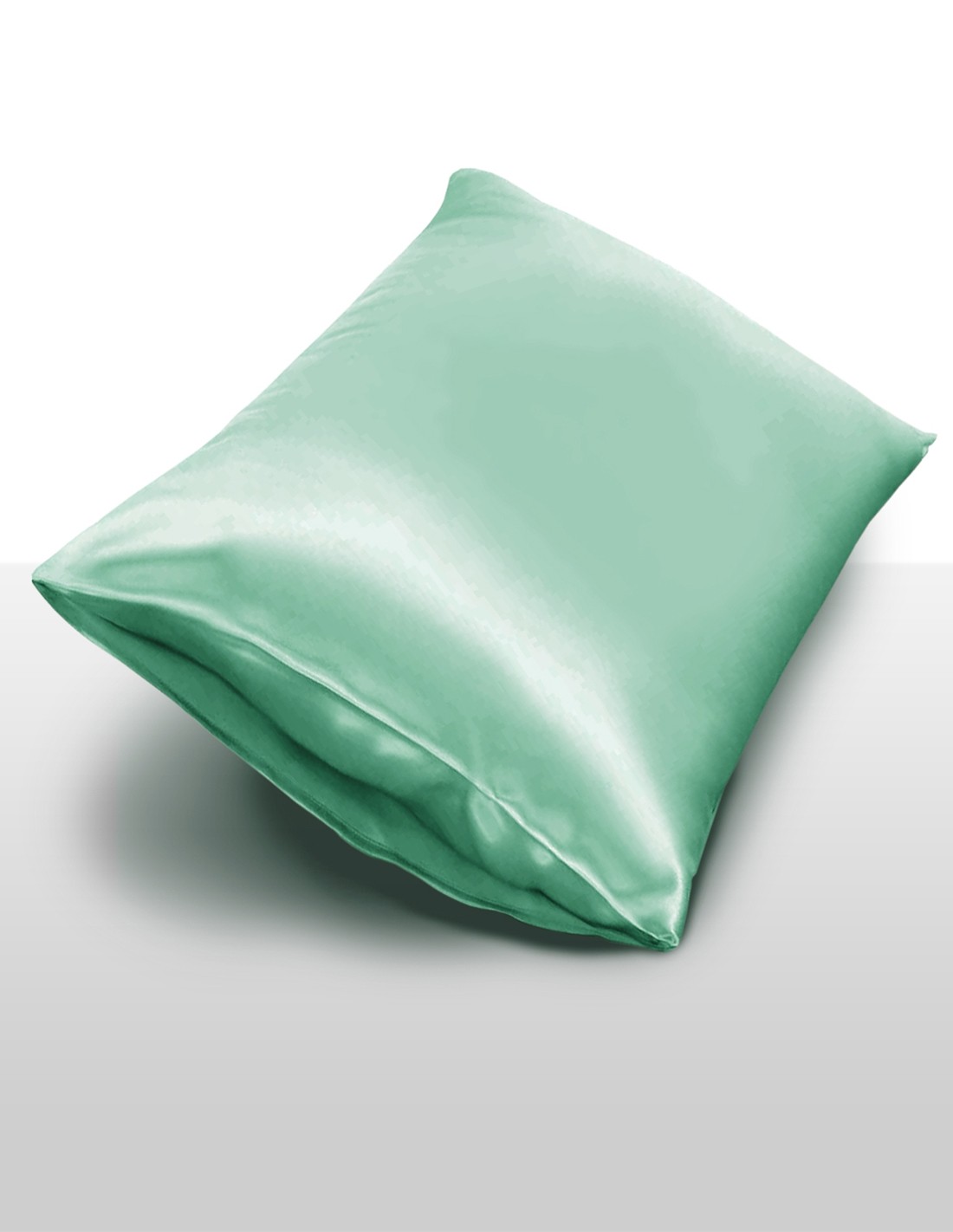 InSilk Zijden Kussensloop  Collection, Kleur Mintgroen, Afmeting 50 x 70 cm