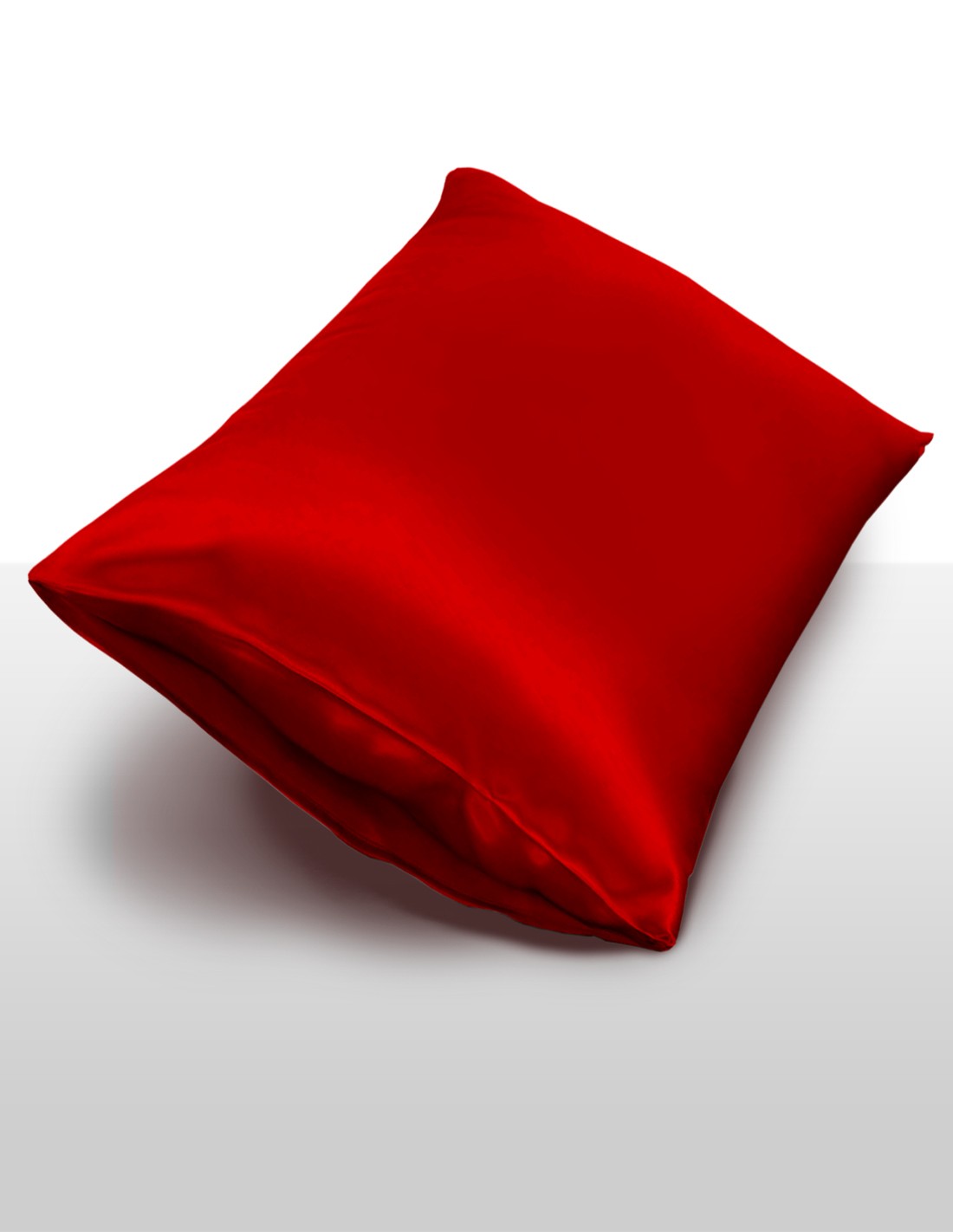 InSilk Zijden Kussensloop  Collection, Kleur Bordeauxrood, Afmeting 50 x 70 cm