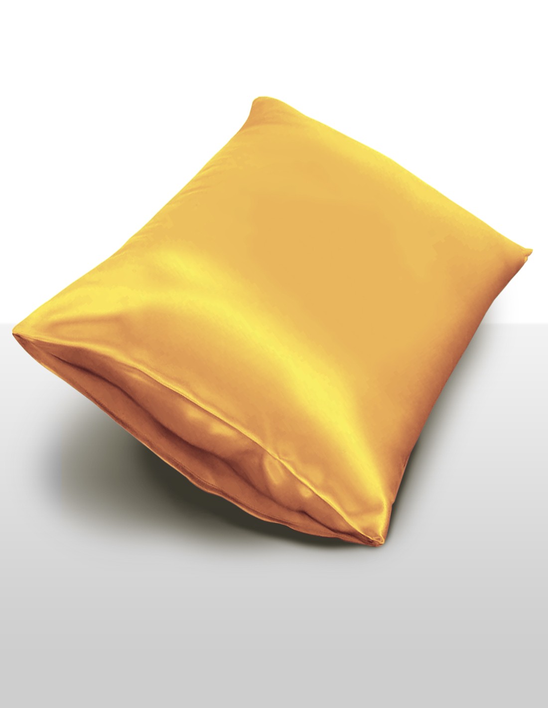 InSilk Zijden Kussensloop  Collection, Kleur Goud, Afmeting 50 x 70 cm