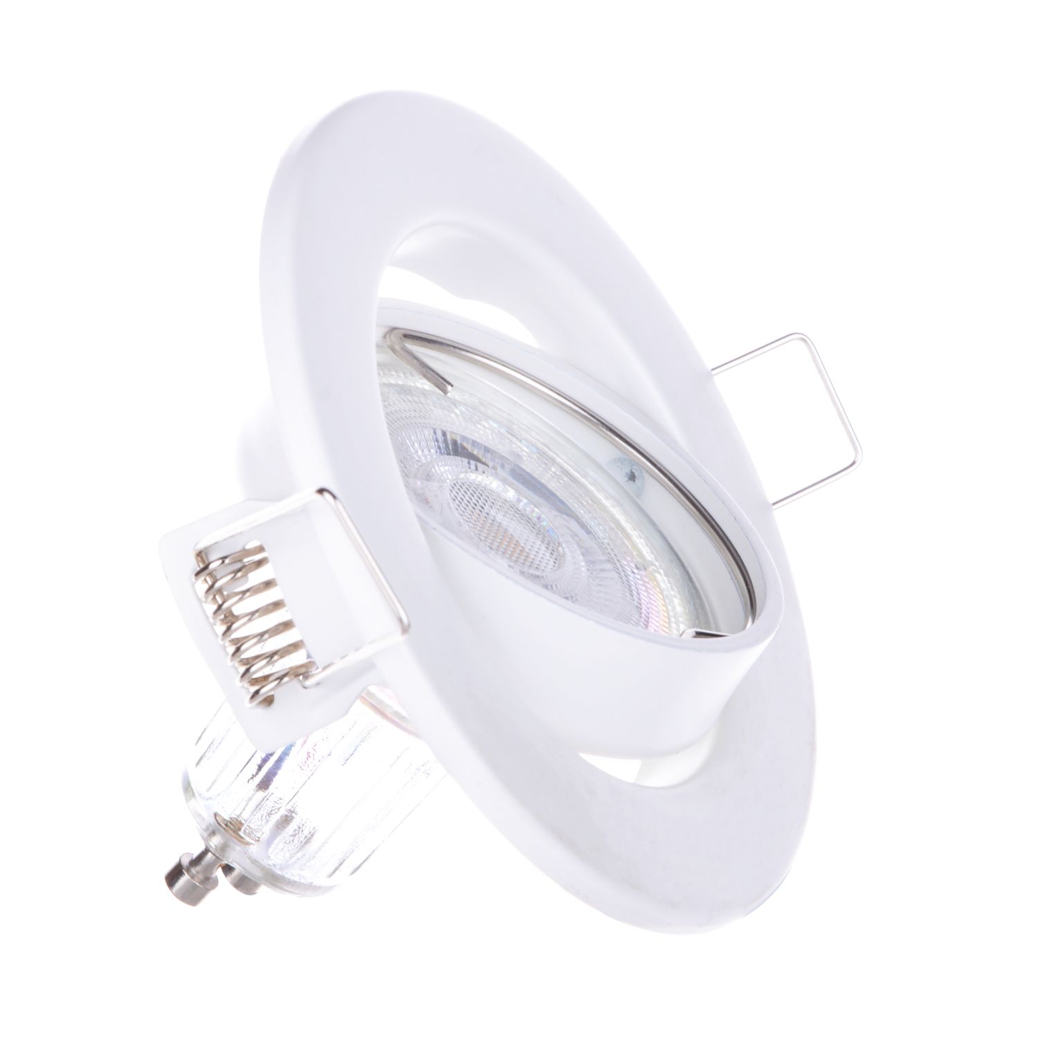Sencys Inbouwspot Richtbaar Wit Gu10 4w