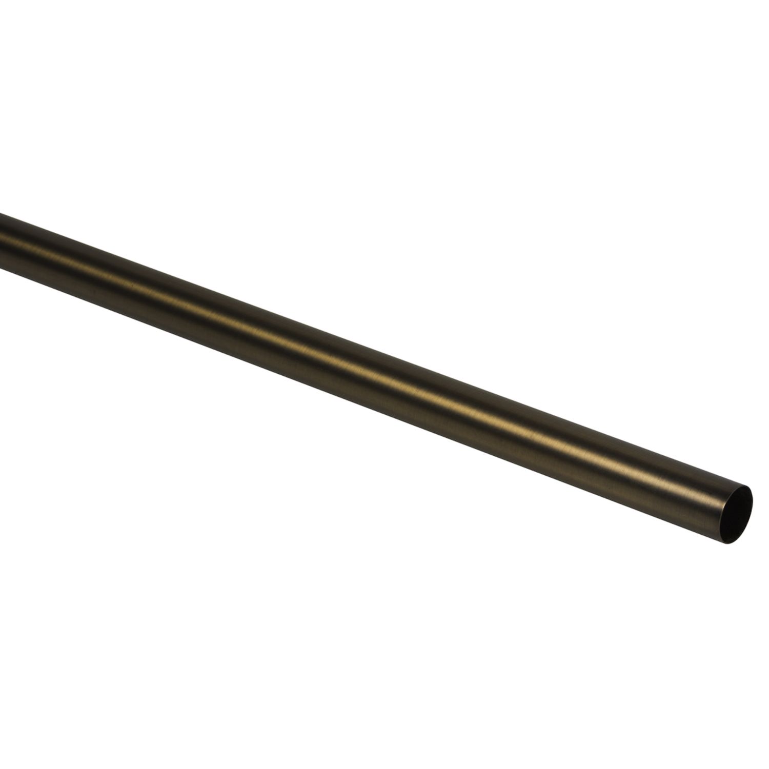 Praxis Gordijnroede Brons 28mm 240cm