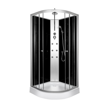 <QuerySet [<AttributeOption: Creavit>]> Douchecabine Kwartrond Beauty compleet 90 x 90 x 235 cm