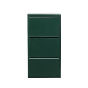 Kare Design Caruso Schoenenkast 3 laden groen
