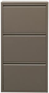Kare Design Caruso Schoenenkast 3 laden taupe