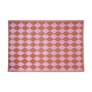 Xenos Buitenkleed flow - rood/roze - 200x300 cm