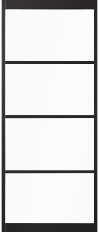 Skantrae Binnendeuren SSL 4104 Nevel glas | Stijlvolle binnendeur | Deurengigant.nl