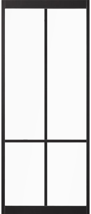 Skantrae Binnendeuren SSL 4108 Nevel glas | Stijlvolle binnendeur | Deurengigant.nl