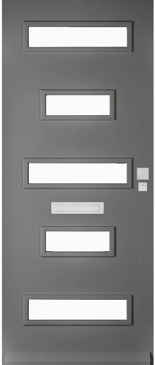 Skantrae Voordeuren SKN 661 Iso satinato glas | Massief hardhout | Deurengigant.nl