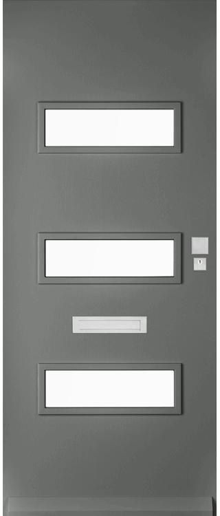 Skantrae Voordeuren SKN 663 Iso satinato glas | Massief hardhout | Deurengigant.nl