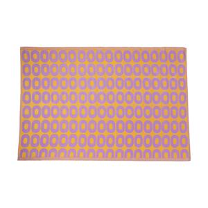 Xenos Buitenkleed rondo - paars/oranje - 160x230 cm