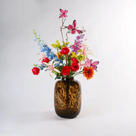 GroenRijk Zijden Boeket Butterfly Bont