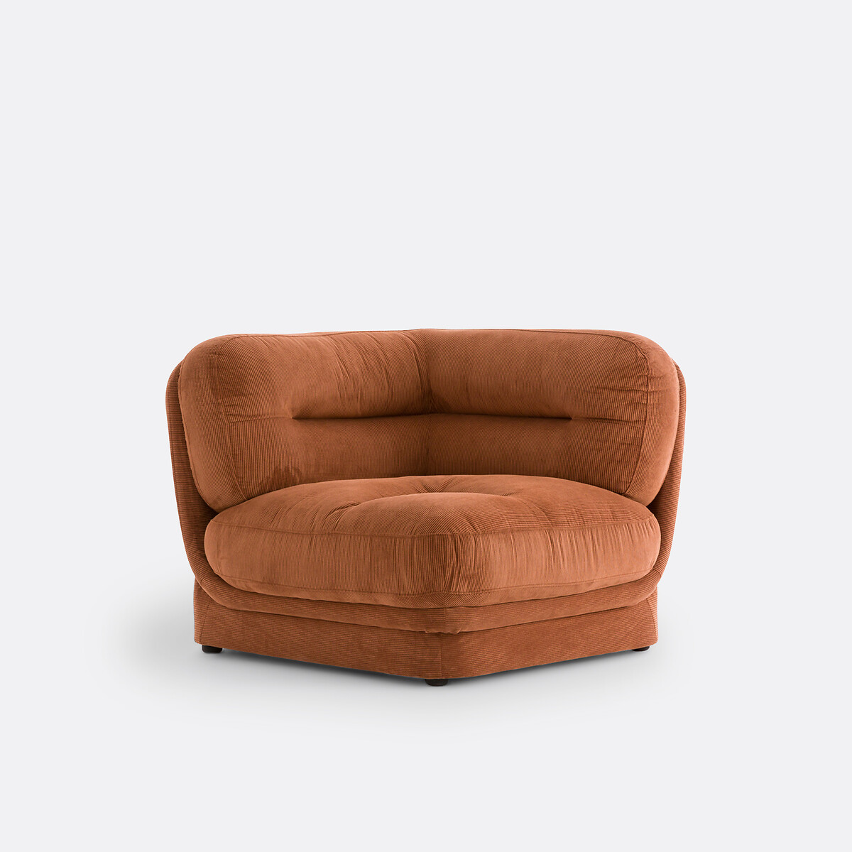 LA REDOUTE INTERIEURS Modulaire hoekbank van geribd fluweel, Jonas
