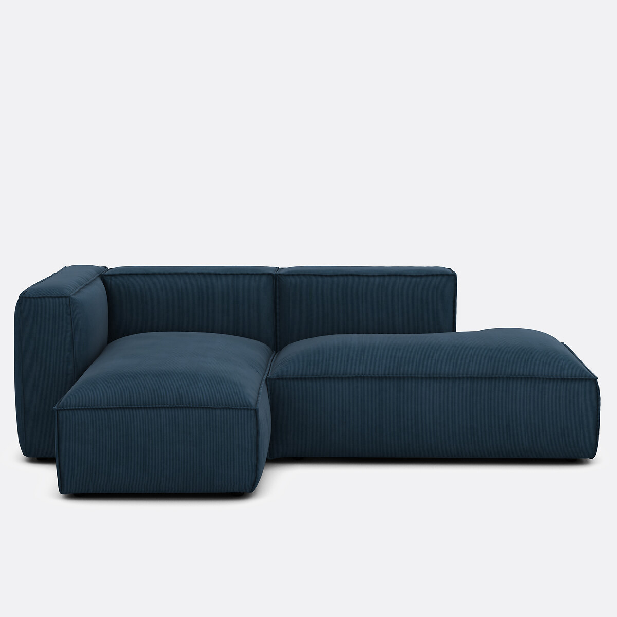 LA REDOUTE INTERIEURS Corduroy hoekbank links Seven
